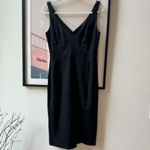 Dolce & Gabbana black sheath bandage dress